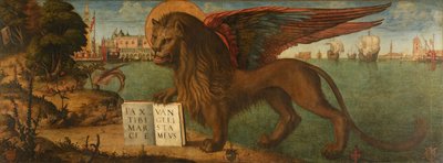 León de San Marcos andante de Vittore Carpaccio